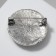 Brooch "Scandinavia" cross, the color of black silver