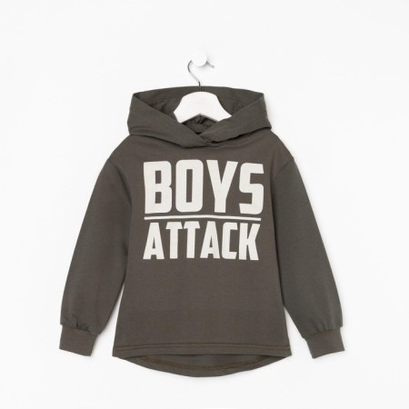 Children's sweatshirt with a hood KAFTAN "Rock on" p. 30 (98-104)-3
