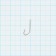 Hooks Maruto 1210, color Ni, No. 6, 10 pcs.