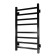The electric heated towel "Sanprise" Contour P8, 400x800 mm, universal, black