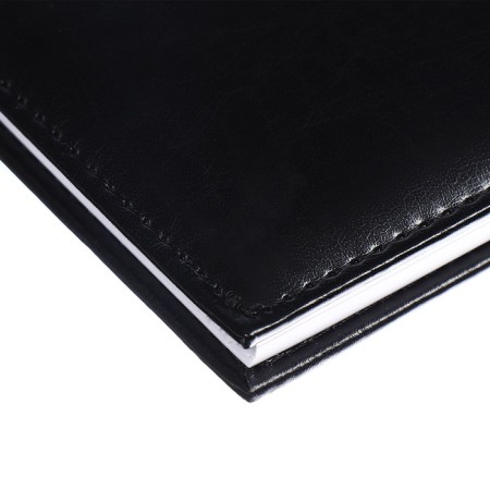 Purple dated pocket 2025, 155 x 95mm 64 sheets, Devente.Matrix, solid cover to leatherette with foam, embossing, block 70, black-2