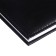 Purple dated pocket 2025, 155 x 95mm 64 sheets, Devente.Matrix, solid cover to leatherette with foam, embossing, block 70, black