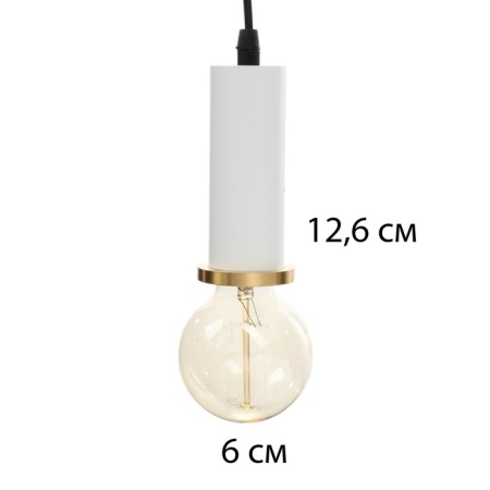 Drog chandelier 4he27 40w Black/Beloma Gold 80x7x15-200cm-7