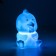 Nightnik "chicken" LED from batteries white 6x6x6 cm Risalux