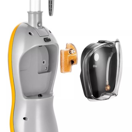 Steam mop KitFort KT-1047, 1500 W, 370 ml, cord 8 m, gray-orange-8