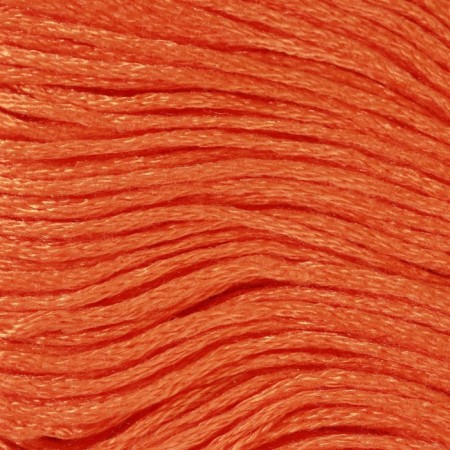 Muline threads, 8 ± 1 m, color bright red No. 740