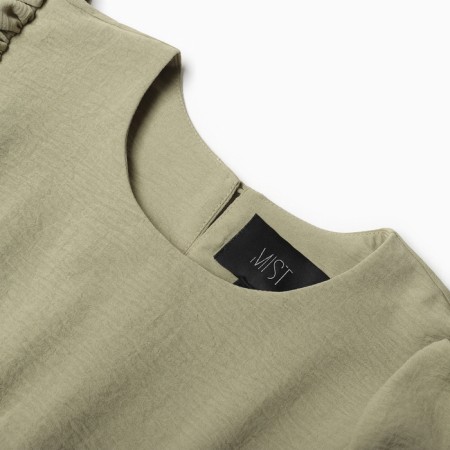 Women's dress MIST, R.44, olive-8