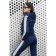 Female ishomine is a suit, size 50, dark blue color