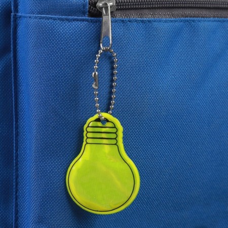 Reflective element "light bulb", bilateral, 5.5 × 4 cm, color mix-1