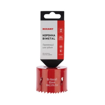 REXANT crown Bimetallic, 50 mm, d = 60mm-2