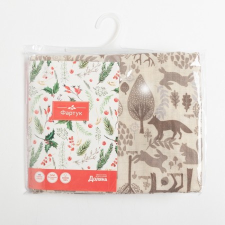 Apron Forest Dwellers 60x70 cm, 100% HL, Rogozhka 164 g/m2-10