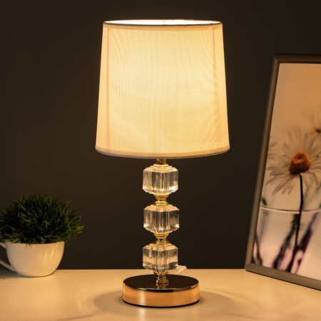Bianka table lamp E14 40W gold 22.5x22.5x36 cm Risalux-1