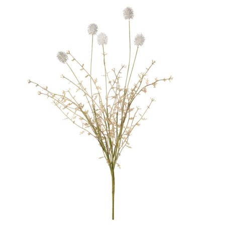 Artificial flower "Clover", height 50 cm, color light blue