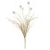 Artificial flower "Clover", height 50 cm, color light blue