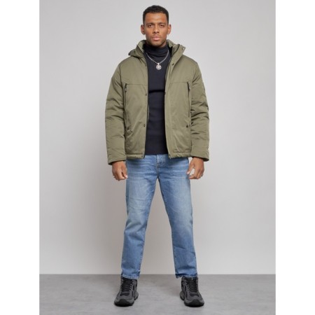 Sports male winter, size 60, khaki color
