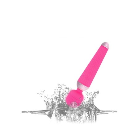 Massage vibrator, 16 modes, 20 x 4 cm, pink-1