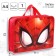 Plastic folder with A4 handles, on a zipper, 80x330x240 mm, spider-man