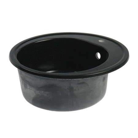 AGATA AG7C1 washing, Sredal, 500 x 180 mm, round, black color-1