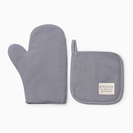 Kitchen kitchen kit, blue, mittens-seging 18x29 cm, 19x19 cm tack-1