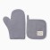 Kitchen kitchen kit, blue, mittens-seging 18x29 cm, 19x19 cm tack