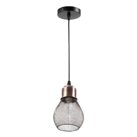 Lamp "Lamp" 1x60W E27 Black/Copper 12x12x18cm