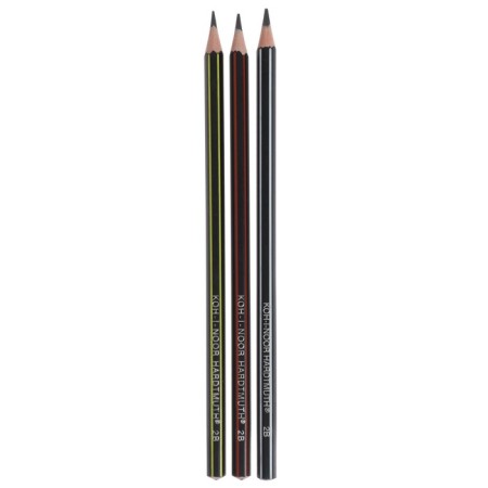 Chernographic pencil Koh-I-Noor 1697 2B, plastic, mix-1