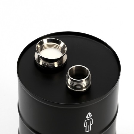 750 ml flask for alcohol, "supply of oil", stainless steel, gift, 25 oz-2