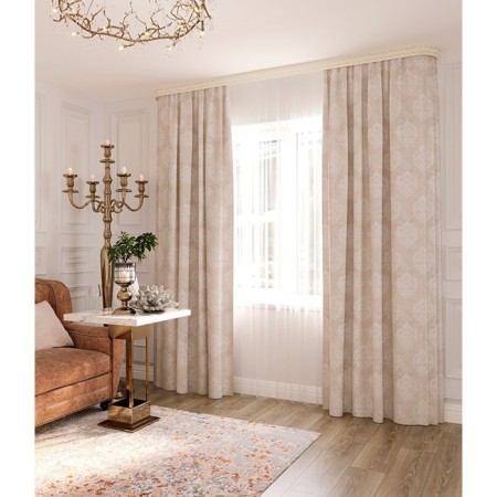 Curtain "Favorite", size 160x260 cm, cream color