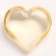Plastic sores are decorative, set of 100 pcs., Size 1 pc. - 2 × 2 cm, gold color
