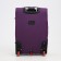 Small 24 suitcase "on lightning, code castle, with extension, purple color