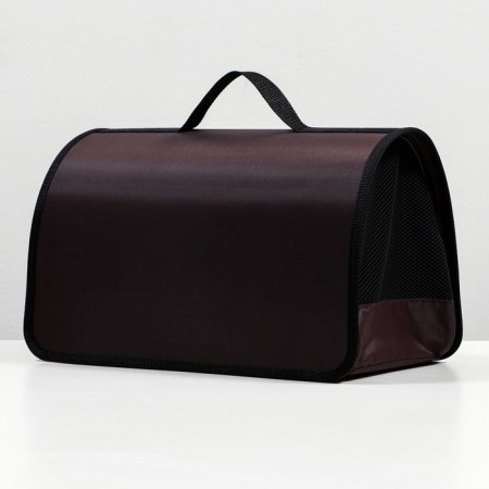 Bag - Animal carrying hard No. 3, nylon, 43 x 28 x 22 cm, brown-2