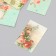 Cardboard "Vintage" set 10 pcs (5 types) 4x6 cm