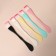 Brush for masks, bilateral, with a spatula, 15.5 (+/- 1) cm, color mix