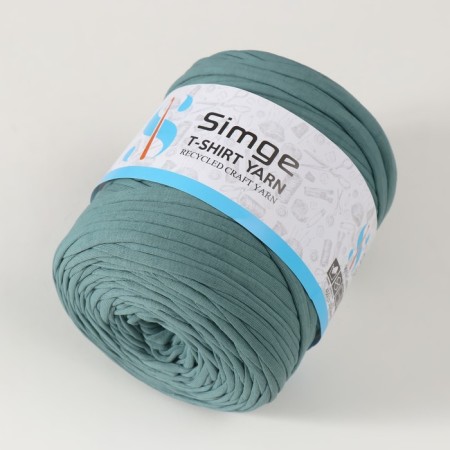 Knitted yarn secondary 90% cotton, 10% p/e, 100m/450 ± 50 g (wormwood) mix-2