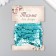 Thread from sequins "sea greens" 6 mm, winding 2.5 meters