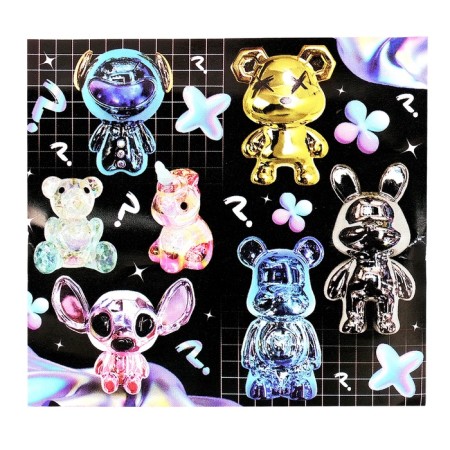 Toy - Funny Box Surprise "Marmar animals": children's keychain, stickers-5