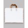 Package with a loop handle white 40 x 31 x 8 cm 80 μm