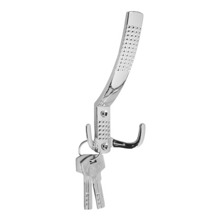 Hook furniture tundra TKT001, three -rod, chrome-3