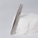 Pinzet "Premium" beveled, wide, 9.6 cm, on the blister, silver color