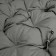 Billy swing pillow, diameter 115 cm, gray color