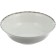 Round Opal salad, decor "Platinum plates", 23 cm