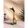 Souvenir "Duck in the orange-green suit" tree 13x9x27 cm