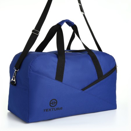 Road bag, textura, large size, blue color-2