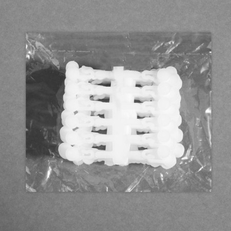 Hook for curtains, 27 × 12 mm, 120 pcs, white color-5