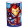 Metal piggy bank, 6.5 cm x 6.5 cm x 12 cm "First Million", Avengers