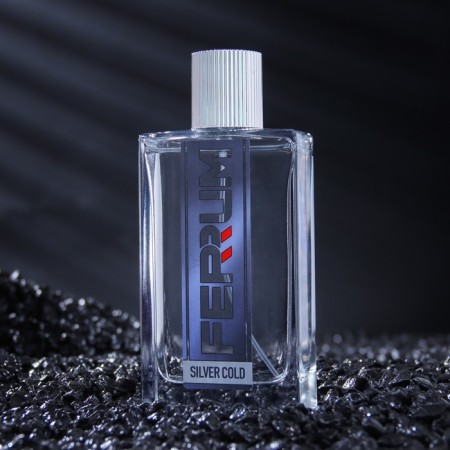 Men's toilet water Ferrum "Silver Cold’, 100 ml-1