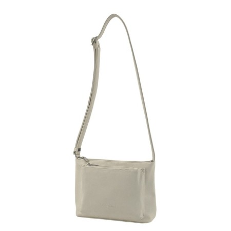 Female bag, artificial leather, milk 24x6x19 cm
