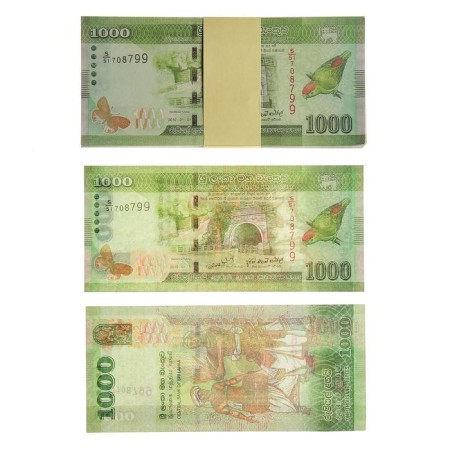 Souvenir money 1000 Srilanki rupees