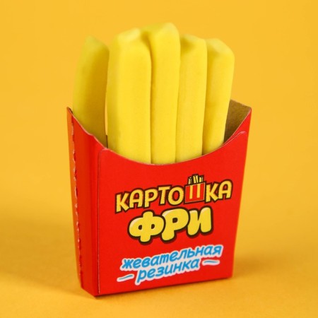 Chewing gum "Cat View", in the form of FRI potatoes, 15 g.-2