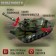 The inertial “Army” tank, 1:16, light and sound